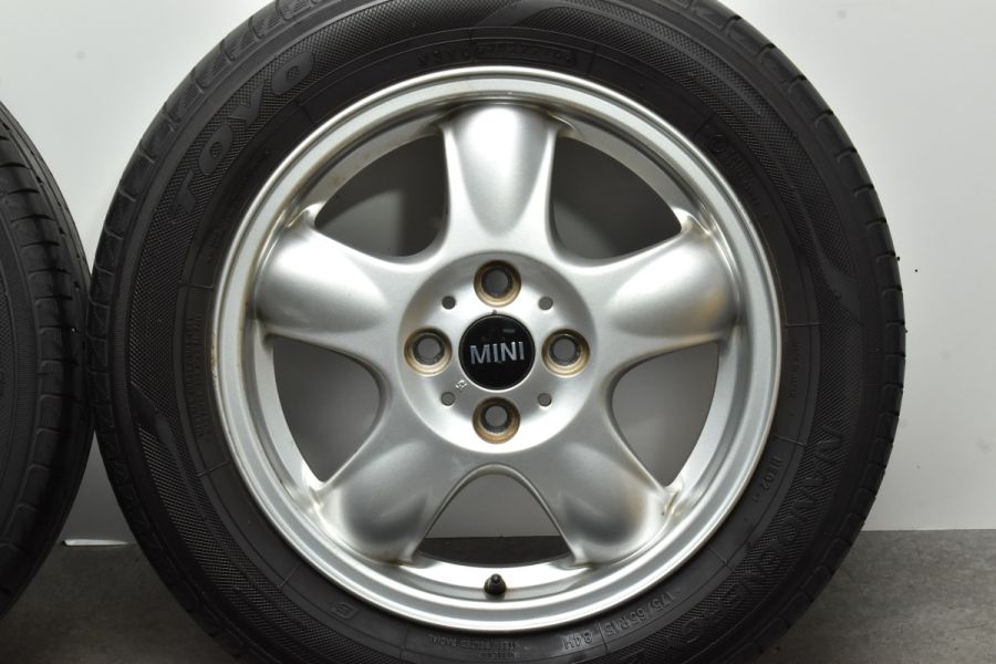 MINI R55 R56 ミニクーパー 純正 15in 5.5J +45 PCD100 トーヨー ナノエナジー2 175/65R15  品番:6768498 R50 R52 R53 COOPER