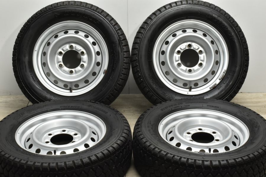 美品 バリ溝】トヨタ カムロード 純正 15in 5J +30 PCD139.7 ダンロップ SP055 215/65R15 110/108L LT  スタッドレス 交換用 中古 スタッドレスタイヤホイールセット | パーツ販売ナンバーワン