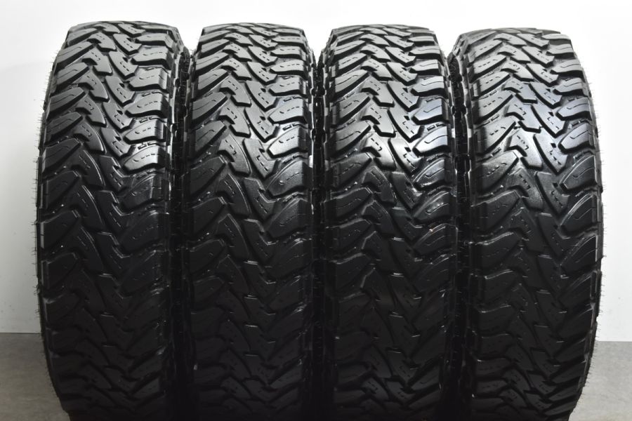 良好品】ランクル80 プラド サーフ 等に 16in 7J +25 PCD139.7 トーヨー オープンカントリー M/T LT255/85R16 70前期  6穴 パジェロ 中古 タイヤホイールセット | パーツ販売ナンバーワン