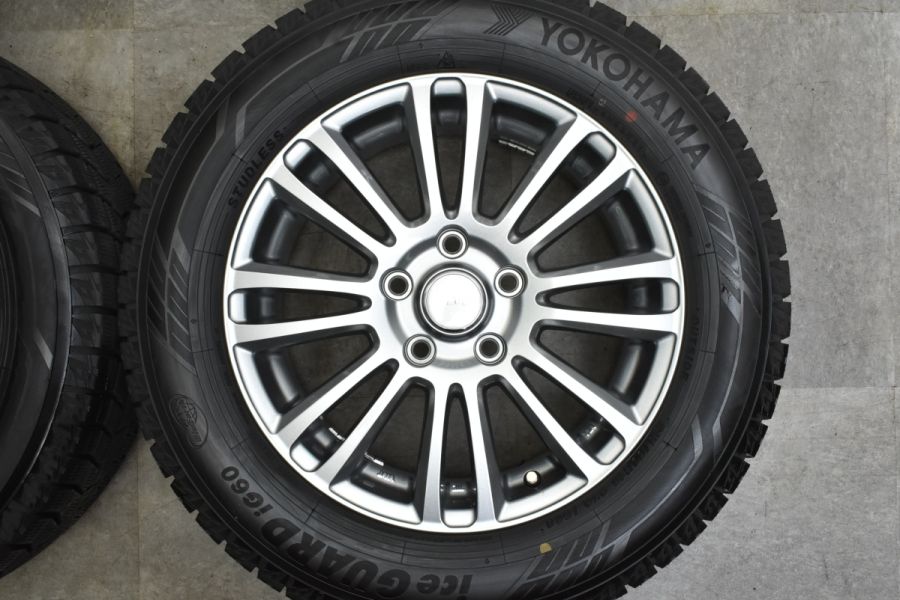 バリ溝 美品】ホンダ車専用設計 LAYCEA 16in 6.5J +53 PCD114.3 ヨコハマ アイスガード6 iG60 215/60R16  オデッセイ ヴェゼル 中古 スタッドレスタイヤホイールセット | パーツ販売ナンバーワン