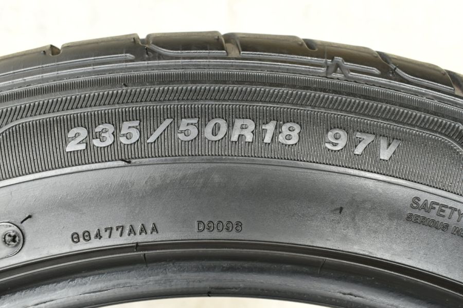 2022年製 バリ溝】グッドイヤー イーグル LS EXE 235/50R18 2本