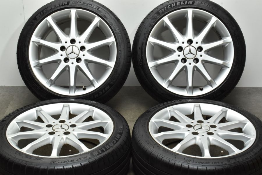 正規品】ベンツ W169 Aクラス 純正 17in 7J +49 PCD112 ミシュラン パイロットスポーツ4 215/45R17  A1694010702 Bクラス 流用 中古 タイヤホイールセット | パーツ販売ナンバーワン