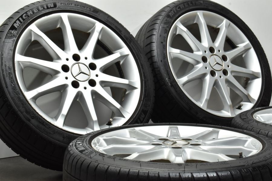 正規品】ベンツ W169 Aクラス 純正 17in 7J +49 PCD112 ミシュラン パイロットスポーツ4 215/45R17  A1694010702 Bクラス 流用 中古 タイヤホイールセット | パーツ販売ナンバーワン