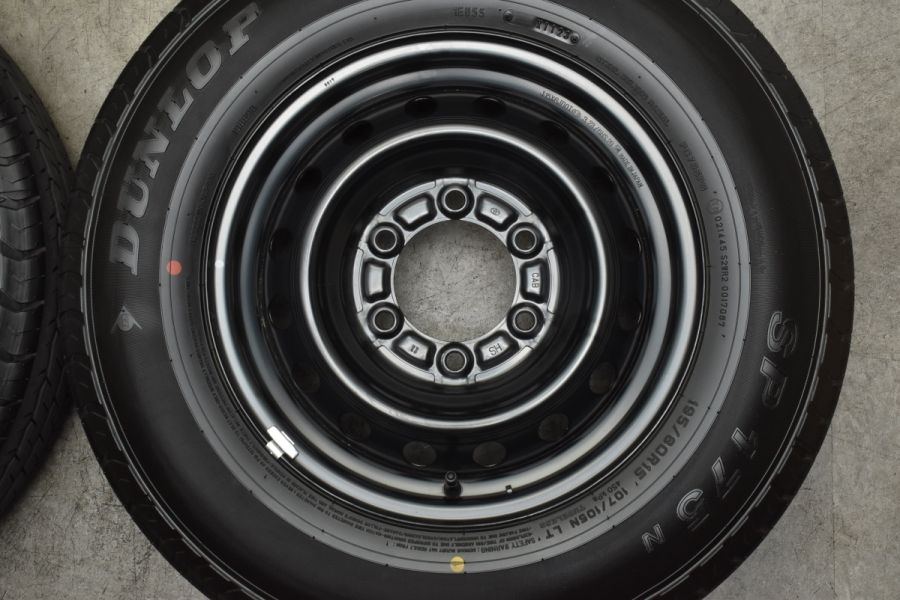 DUNLOP - 200系ハイエース 新車外し 純正タイヤホイールセット