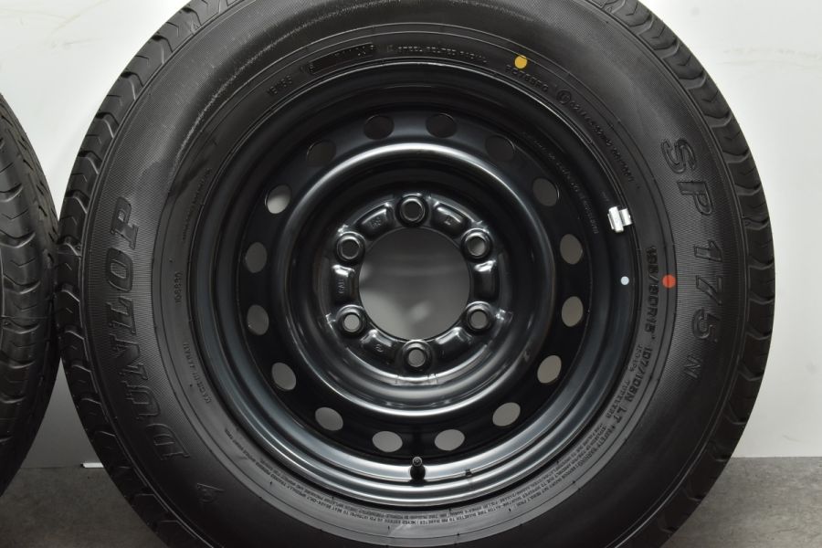 DUNLOP - 200系ハイエース 新車外し 純正タイヤホイールセット