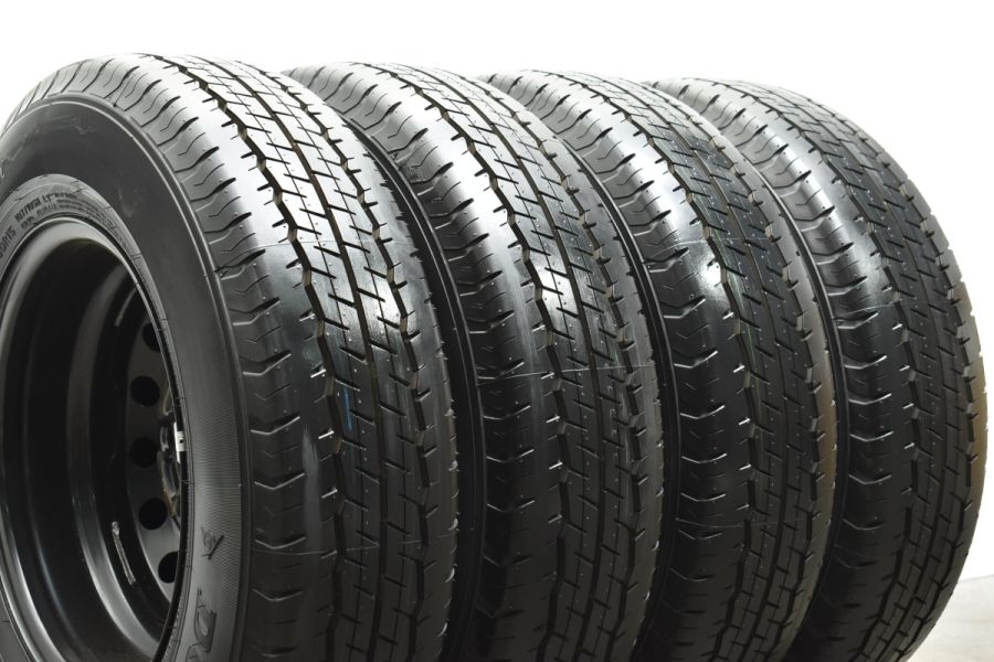 DUNLOP - 200系ハイエース 新車外し 純正タイヤホイールセット