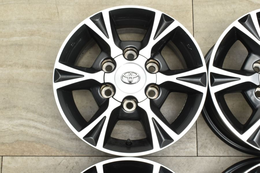 美品】トヨタ 200 ハイエース 純正 オプション 15in 6J +35