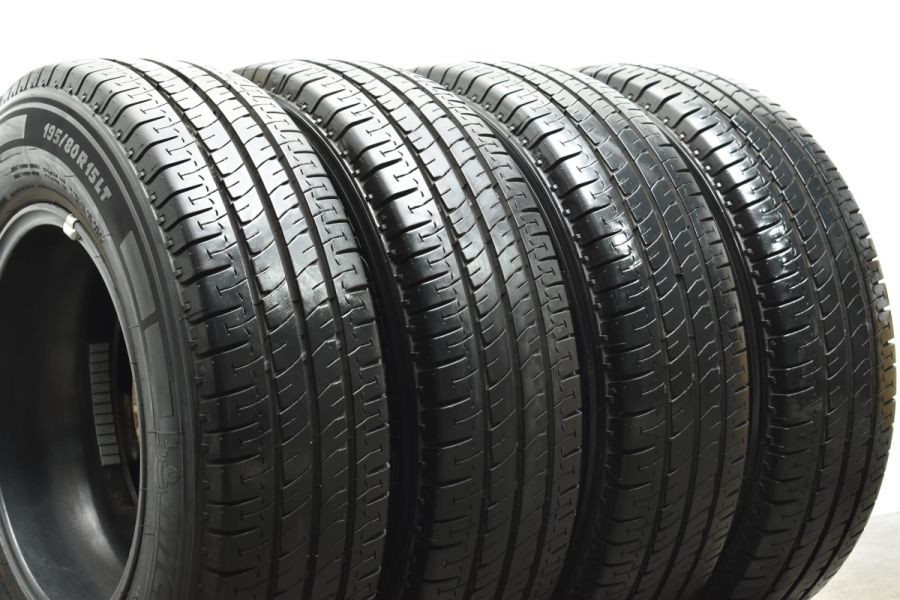 オプション品】トヨタ 200 ハイエース ダークプライム 純正OP 15in 6J +35 PCD139.7 ミシュラン AGILIS 195/ 80R15 LT 107/105R バリ溝 中古 タイヤホイールセット | パーツ販売ナンバーワン