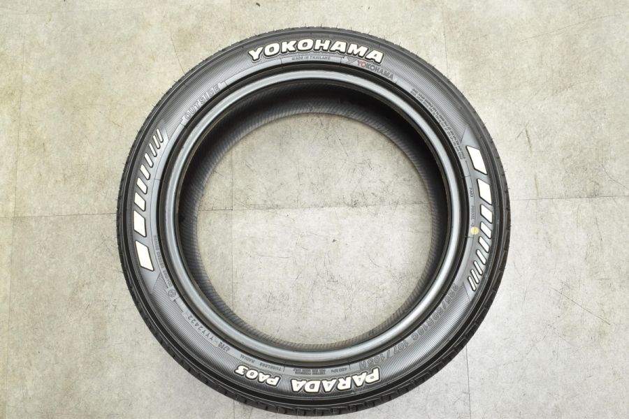ヨコハマ　パラダ　ホワイトレター　225/50R18 2022年製　中古　2本 ヨコハマ パラダ ホワイトレター 225/50R18 2022年製 中古 2本