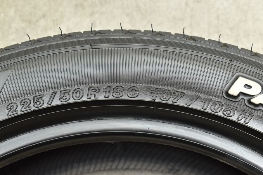 2022年製 超バリ溝 ホワイトレター】ヨコハマ パラダ PA03 225/50R18C