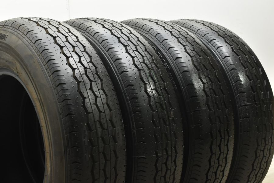 【新車外し 2022年製】ブリヂストン エコピア RD613 195/80R15 107/105N LT ハイエース レジアス NV350 キャラバン  ライトトラック バリ溝