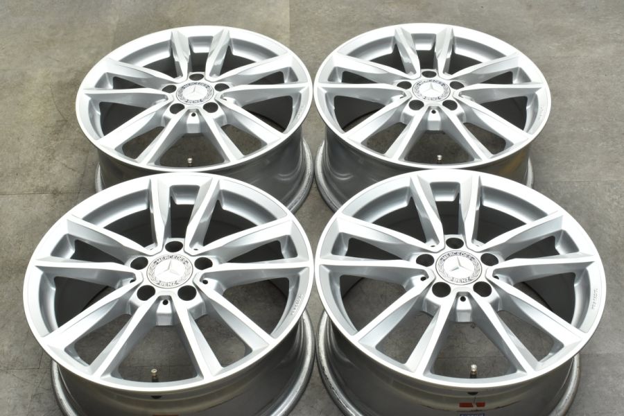 程度良好品】MAK ブレーメン 17in 7.5J +47.5 PCD112 4本セット ベンツ Aクラス Bクラス Cクラス GLK SLK  スタッドレス用に 中古 ホイールのみ | パーツ販売ナンバーワン