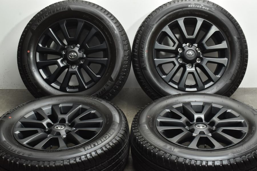 2023年製 新車外し】トヨタ 150 プラド マットブラックED 純正 18in