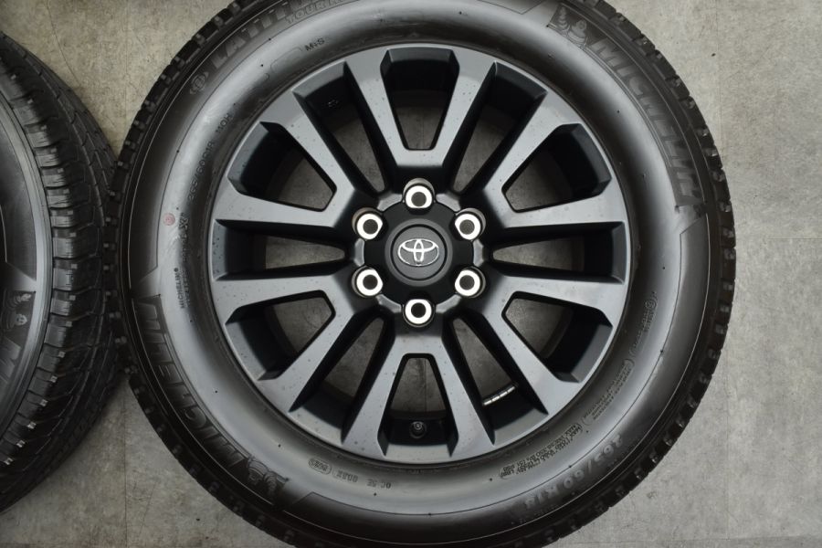 2023年製 新車外し】トヨタ 150 プラド マットブラックED 純正 18in