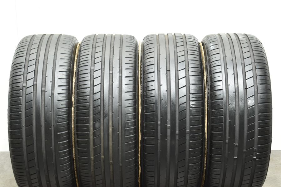 トヨタ 200 クラウン アスリート 後期 純正 18in 8J +45 PCD114.3 ZEETEX 225/45R18 カムリ マークX  ゼロクラ ノーマル戻し