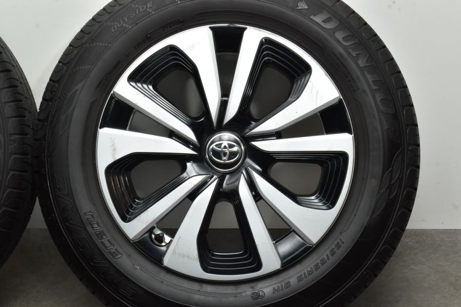 バリ溝】トヨタ 50 プリウス PHV 純正 15in 6.5J +40 PCD100 2020年製