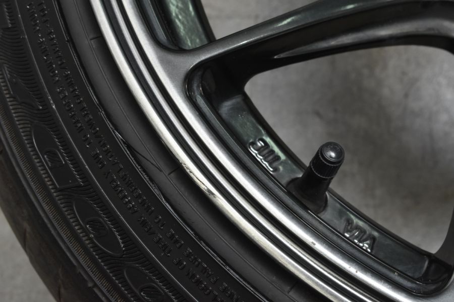 【希少サイズ ゼロセット】XXR 527 16in 8.25J ±0 PCD100/114.3 4H グッドイヤー 195/45R16 ヴィッツ  フィット キューブ ロードスター