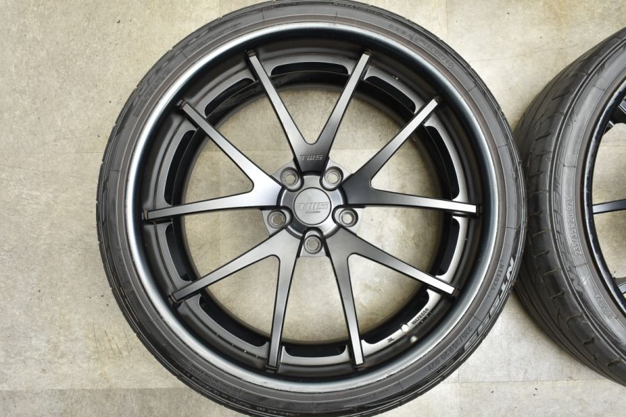 人気 鍛造品】TWS FORGED Reizend WS05 20in 9.5J +24 10.5J +35 PCD120 NT555  235/35R20 275/30R20 BMW 5シリーズ 6シリーズ M3 M4 中古 タイヤホイールセット | パーツ販売ナンバーワン