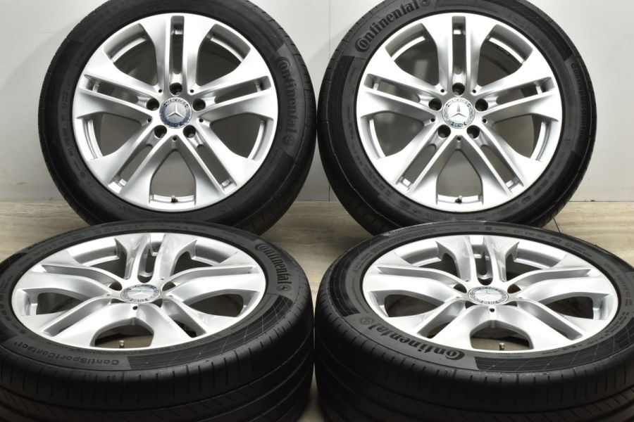 【正規品】ベンツ W212 Eクラス アバンギャルド 純正 17in 8J +48 PCD112 コンチネンタル 245/45R17 スタッドレス用にも