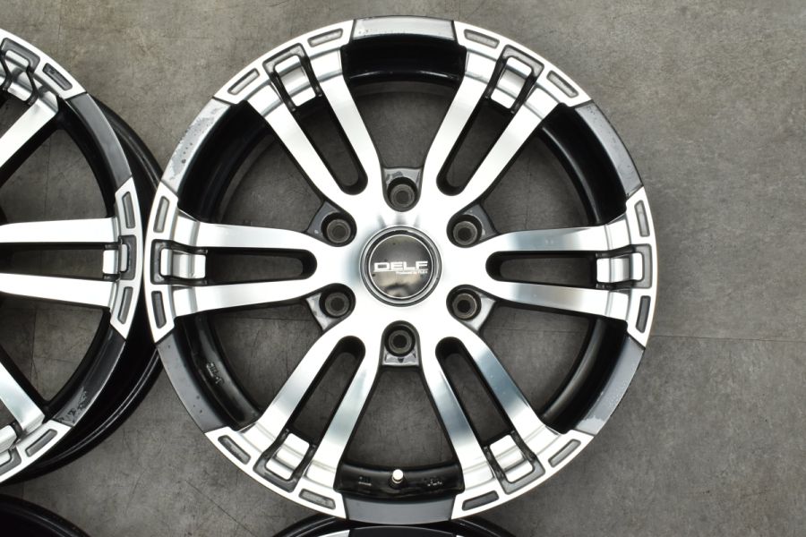 200系 ハイエースに】DELF 02 17? 6.5J +38 PCD139.7 4本セット