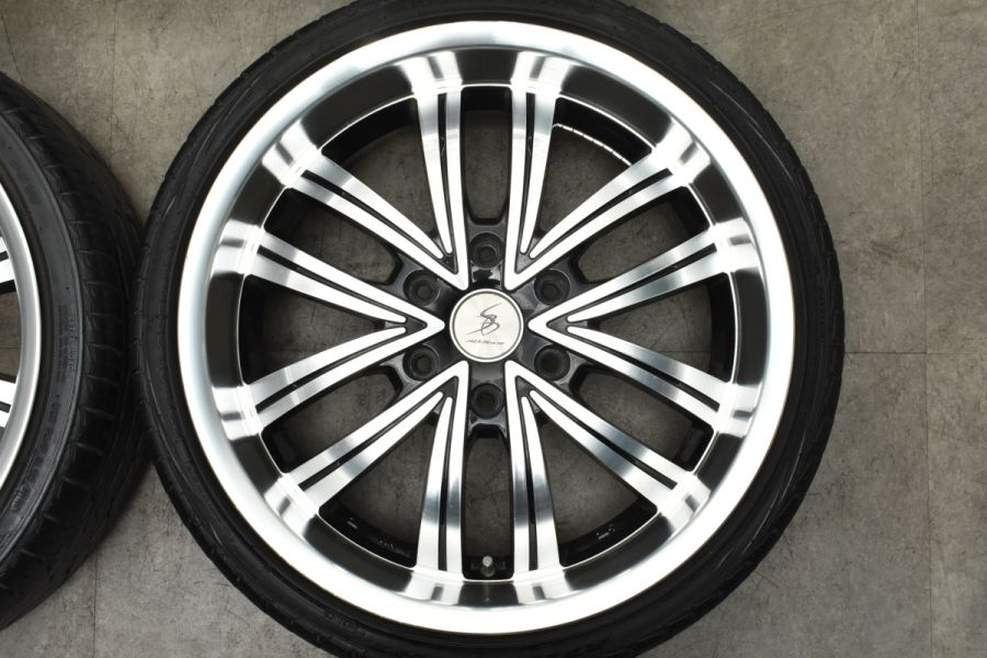 シルクブレイズ　 215/55 R 18 インチ4本　ハイエース　6穴　6H シルクブレイズ JENESSE」200系ハイエース用20インチホイール