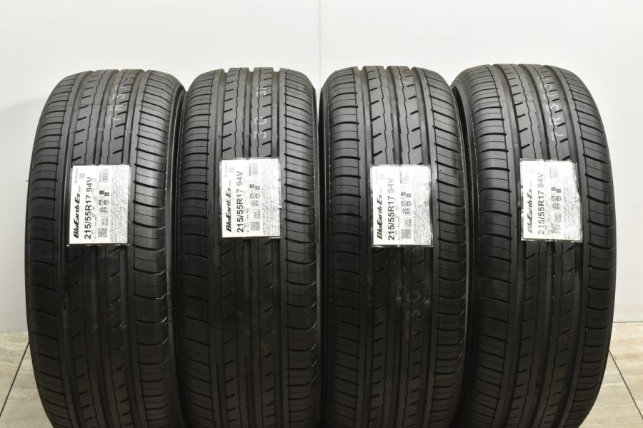 ヨコハマタイヤ BluEarth-Es ES32 215/55 R17 94V 中古タイヤ×4本セット