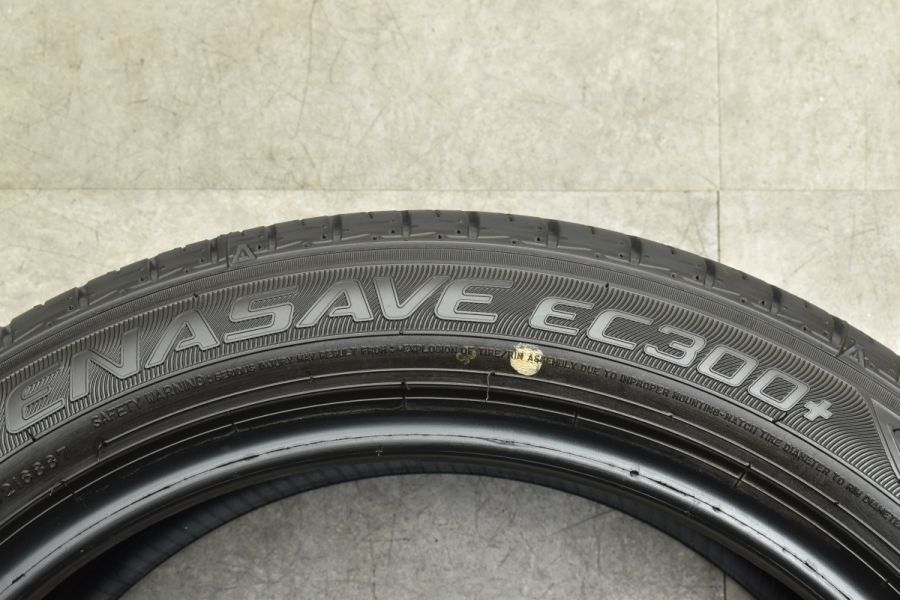 【新車外し品 2022年製】ダンロップ エナセーブ EC300+ 215/50R18 4本セット レクサス ES ヤリスクロス CX-3 VW  T-Roc アウディ Q2