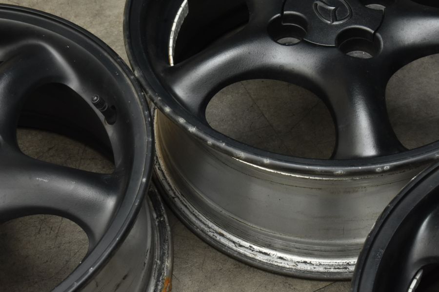 カスタム品】マツダ NB ロードスター 純正 15in 6J +40 PCD100 4