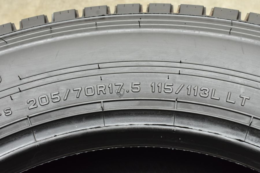 【超バリ溝 6本】ダンロップ ウィンターマックス LT03 205/70R17 115/113L LT トヨエース ダイナ デュトロ キャンター  トラック用 バス用