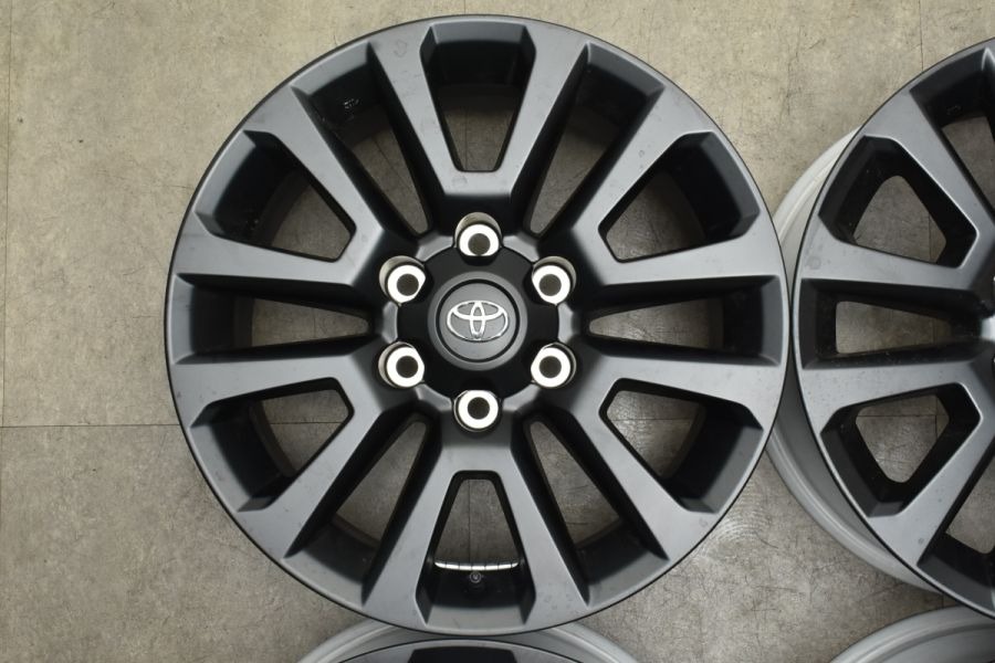 美品プラド150　ブラックエディションインパネ4点セット　トヨタ純正品 トヨタ ランドクルーザープラド150系 後期対応 内装パネルフルセット