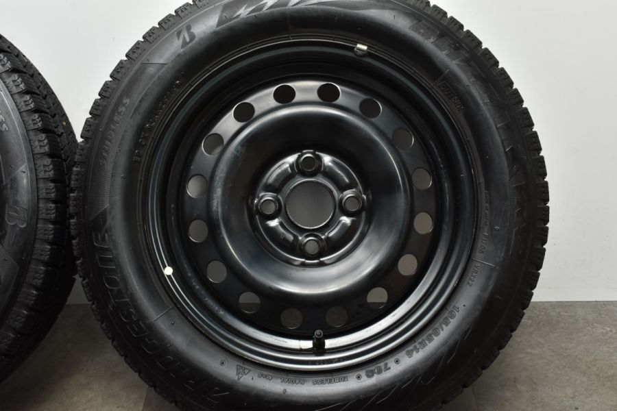 【程度良好品】トヨタ タンク ルーミー 純正 14in 5J +35 PCD100 ブリヂストン ブリザック VRX2 165/65R14 デュエット  パッソ