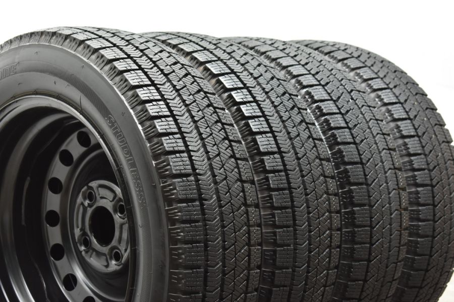 【程度良好品】トヨタ タンク ルーミー 純正 14in 5J +35 PCD100 ブリヂストン ブリザック VRX2 165/65R14 デュエット  パッソ