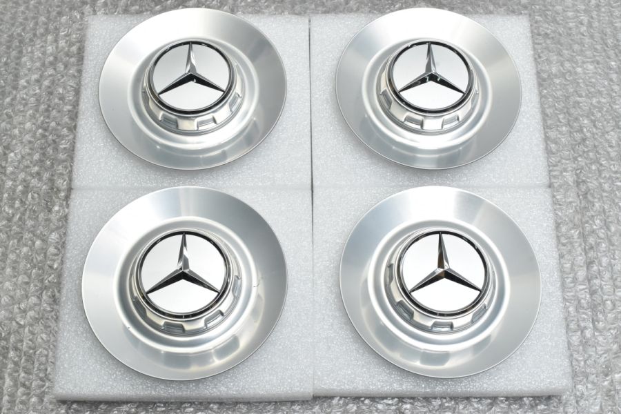 希少 新車外し 美品】メルセデスAMG 純正 センターキャップ 4枚セット 品番 A2224002800 シルバー クローム S63 C63 GLE等  中古 パーツ | パーツ販売ナンバーワン