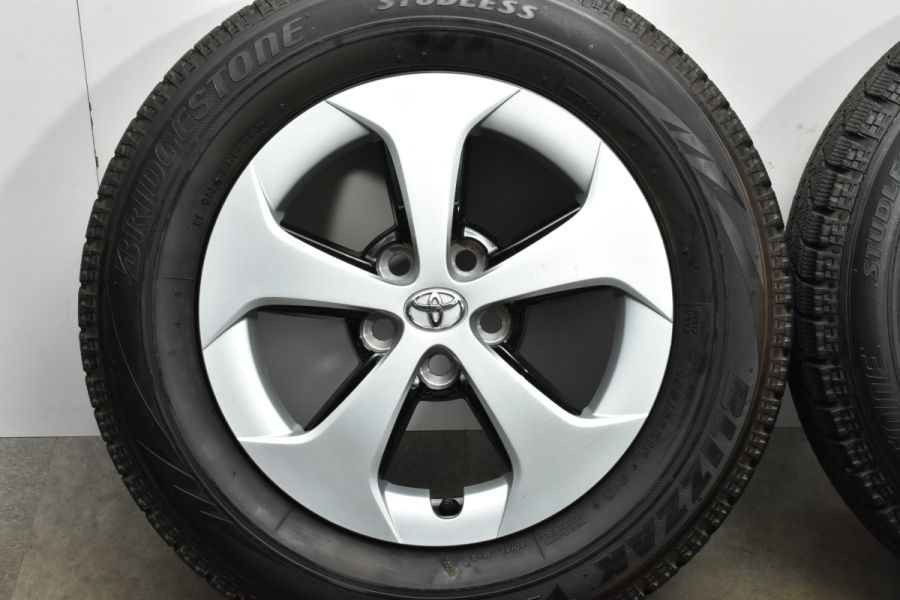 195/65R15 スタッドレスタイヤホイールセット プリウス30 後期純正