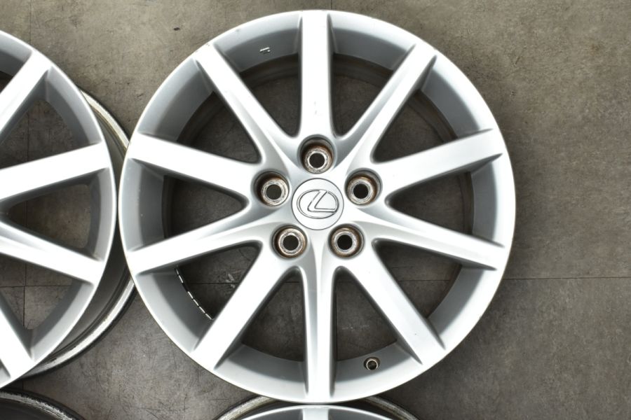 スタッドレス用等に】レクサス GS 純正 17in 7.5J +45 PCD114.3 4本