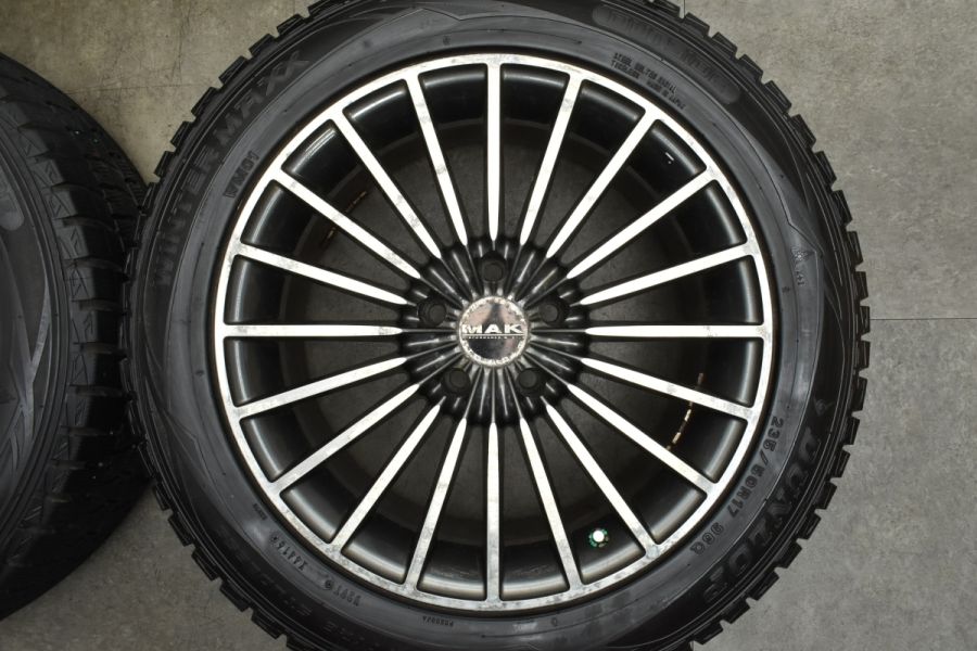 希少サイズ】MAK VOLARE 17in 8J +35 PCD110 ダンロップ 希少サイズ】MAK VOLARE 17in 8J +35 PCD110 ダンロップ