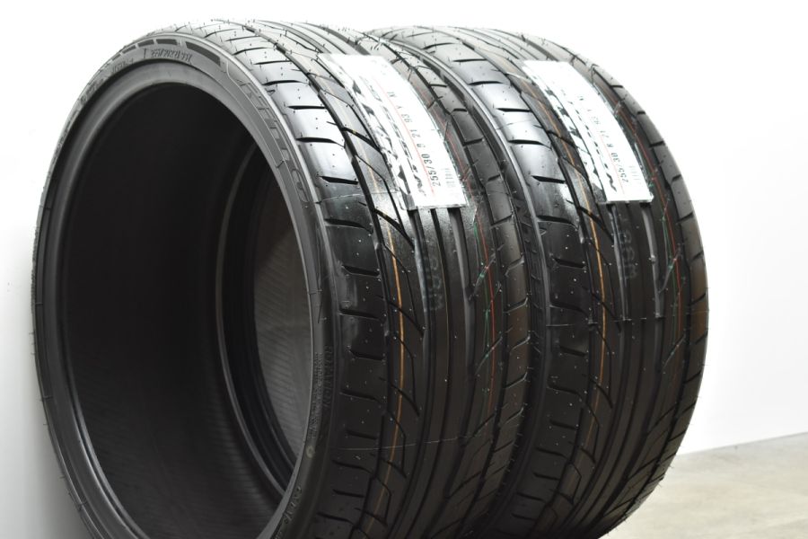 【2022年製 未走行 バリ溝】ニットー NT555 G2 255/30R21 2本 レクサス LS アルファード ヴェルファイア ベンツ W213  Eクラス