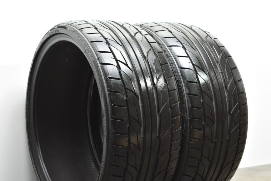 【2022年製 超バリ溝】ニットー NT555 G2 255/30R21 2本 レクサス LS アルファード ヴェルファイア ベンツ W213  Eクラス NITTO