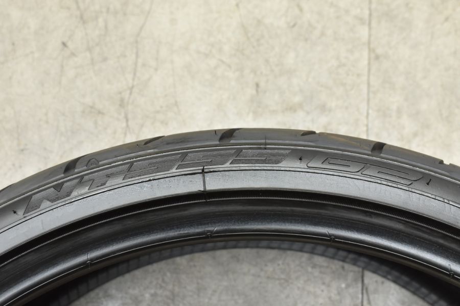 【2022年製 超バリ溝】ニットー NT555 G2 255/30R21 2本 レクサス LS アルファード ヴェルファイア ベンツ W213  Eクラス NITTO