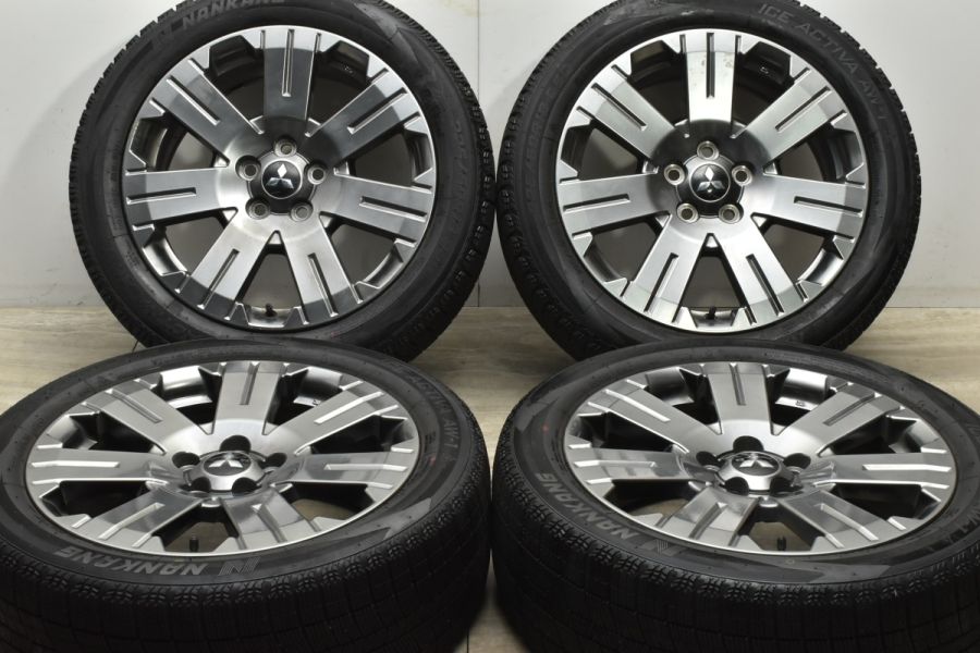 バリ溝】ミツビシ デリカD:5 後期 ジャスパー 純正 18in 7J +38 2021年