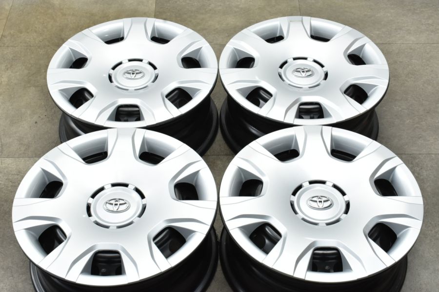 ハイエース ワゴンGL 純正15インチ4本 ホイール新車取り外し 新車外し 美品】トヨタ 200 ハイエース 純正 15in 6J +35 PCD139.7 4本