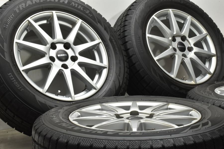 希少サイズ 美品】BIASSO 16in 7J +40 PCD110 トーヨー ウィンタートランパス 215/65R16 JEEP ジープ レネゲード  コンパス FIAT 500X 中古 スタッドレスタイヤホイールセット | パーツ販売ナンバーワン