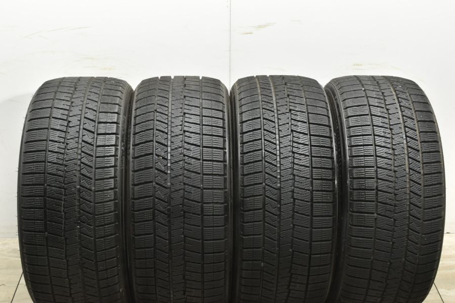 【バリ溝 WM03】ダンロップ ウインターマックス03 225/40R18 4本SET 2021年製 86 カローラスポーツ プリウス シビック  BRZ インプレッサ