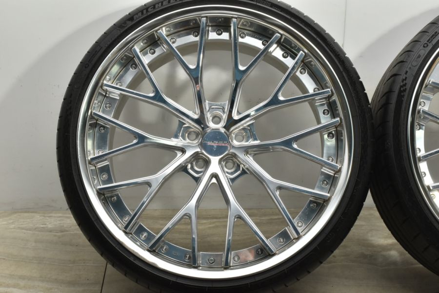 希少 鍛造品】ハイパーフォージド HF-LMC 22in 9.5J+25 10.5J+44