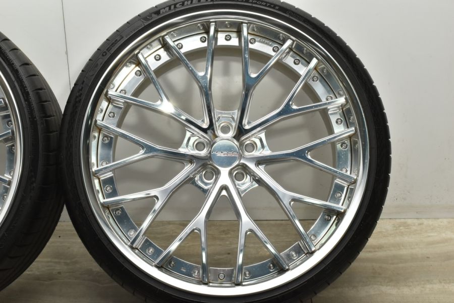 希少 鍛造品】ハイパーフォージド HF-LMC 22in 9.5J+25 10.5J+44 PCD112 ミシュラン パイロットスポーツ 4S ベンツ  Sクラス W223 W222 中古 タイヤホイールセット | パーツ販売ナンバーワン