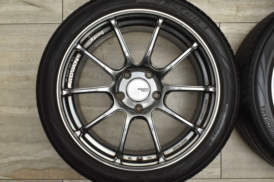 カスタム用に】アドバンレーシング RZII 18in 8J +45 PCD120 ヨコハマ ブルーアース-A 225/45R18 BMW 3シリーズ 4 シリーズ 中古 タイヤホイールセット | パーツ販売ナンバーワン