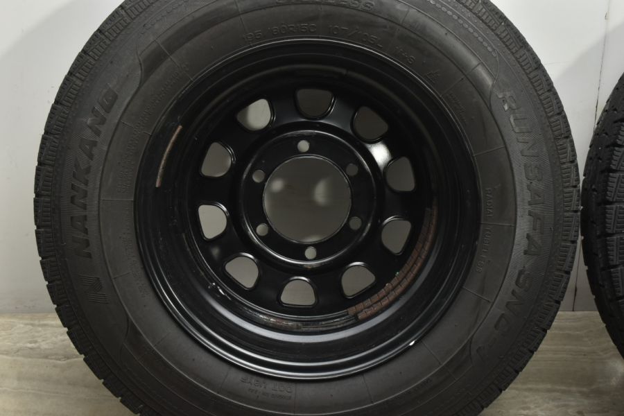 200系 ハイエースに】15in 6.5J +40 PCD139.7 ナンカン 195