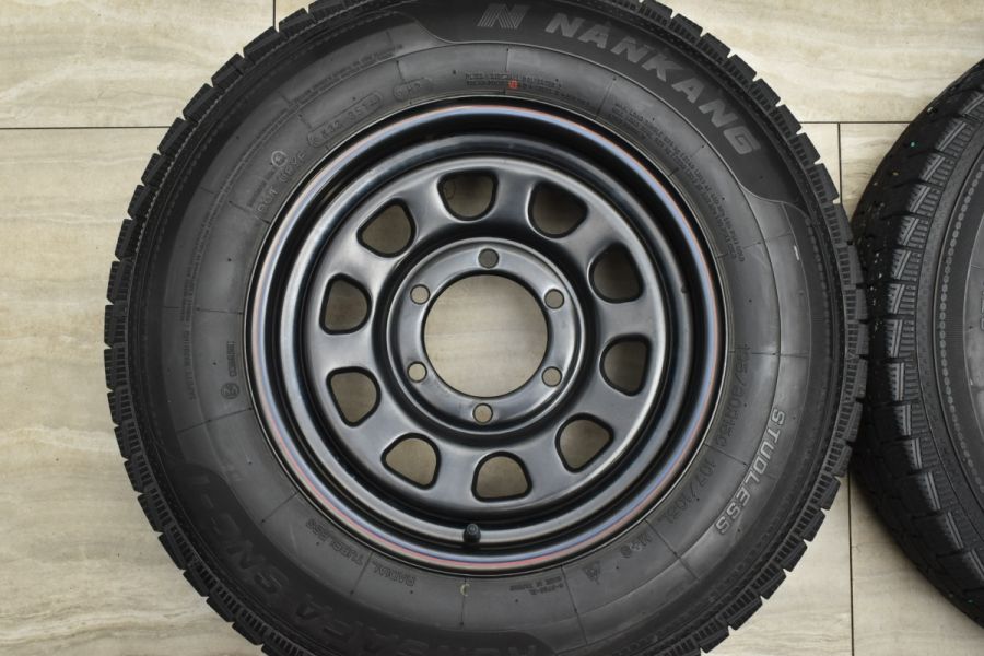 200系 ハイエースに】15in 6.5J +40 PCD139.7 ナンカン 195