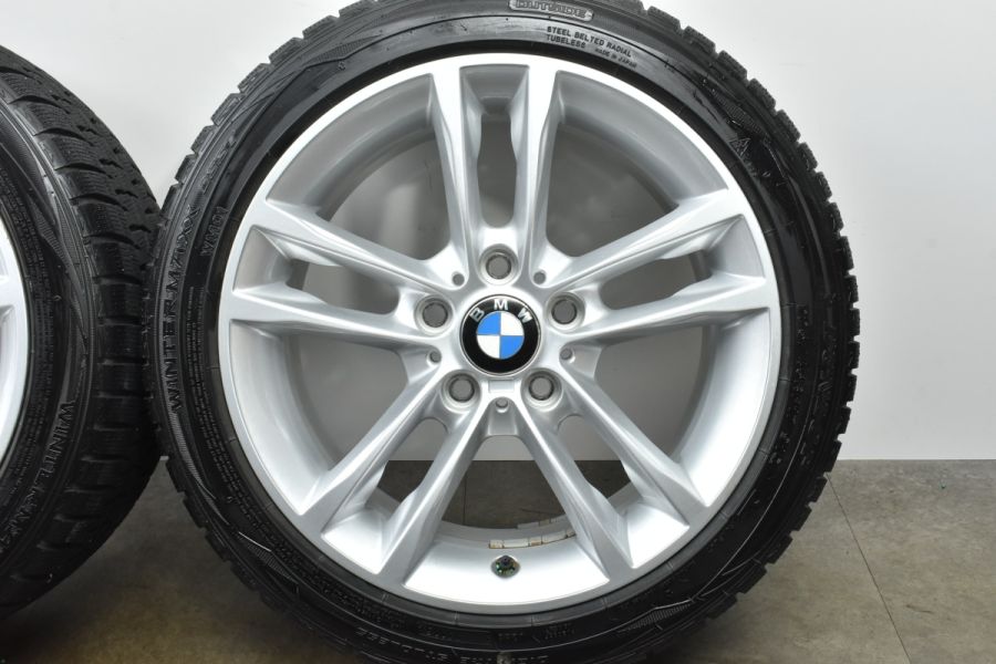 美品 バリ溝】WSP Italy 17in 7.5J +43 PCD120 ダンロップ ウインターマックス WM01 DSST 225/45R17  BMW F20 1シリーズ E90 3シリーズ 中古 スタッドレスタイヤホイールセット | パーツ販売ナンバーワン