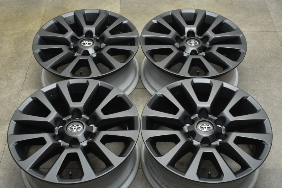 新車外し 美品】トヨタ 150 ランドクルーザープラド マットブラックED